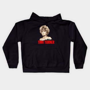 Tina Turner Legendary Singer Kids Hoodie